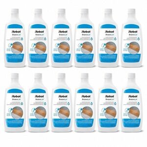 12 Bottles iRobot Braava Jet Hard Floor Cleaning Solution Fresh Scent 16 oz Each